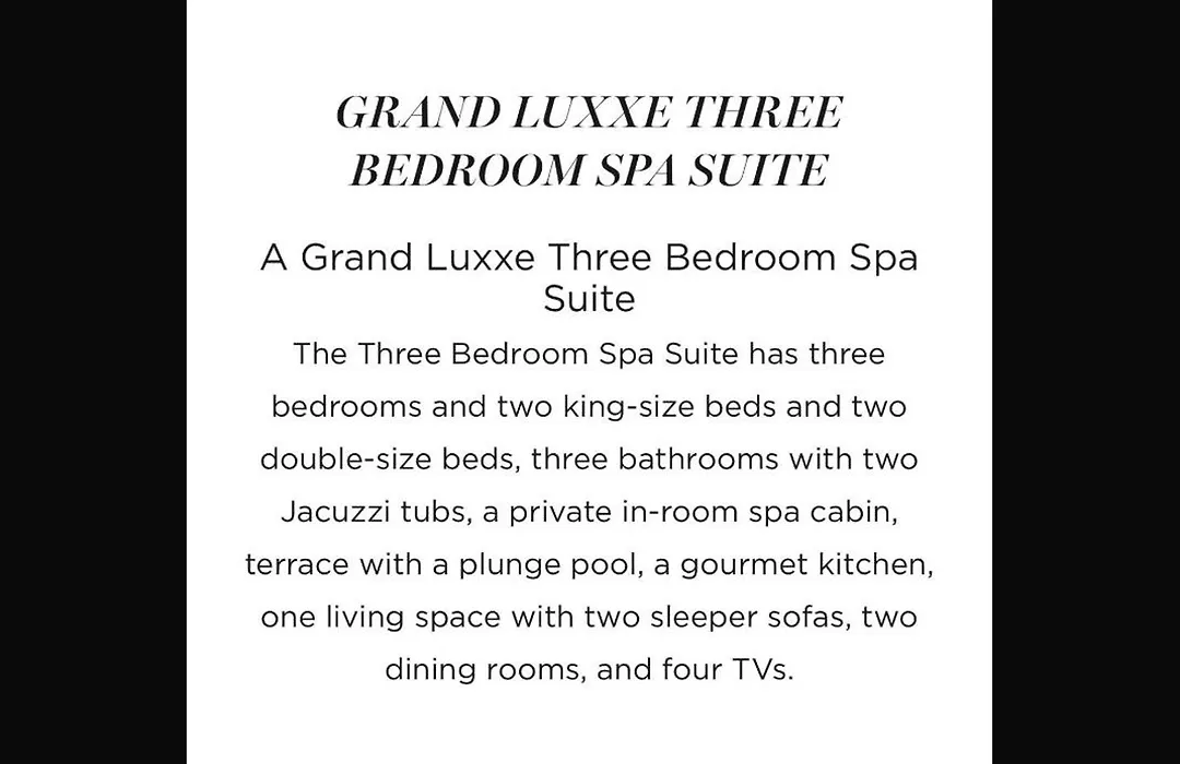 Vidanta Grand Luxxe 3 Bedroom Spa Suite-1