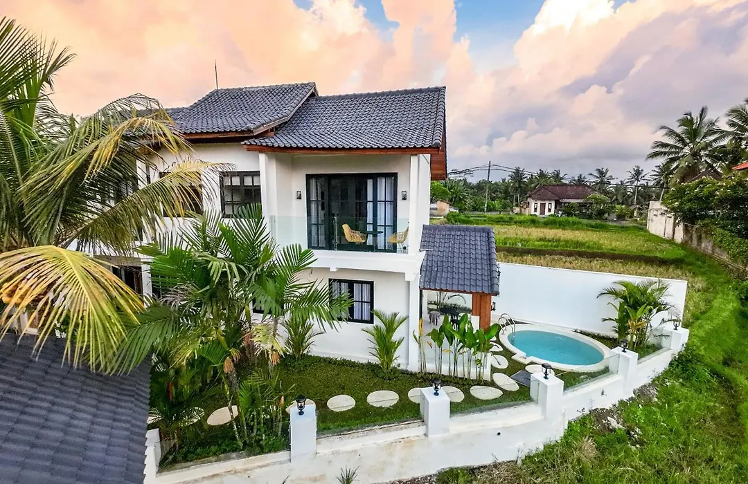 Sarang Apartments By Evdekimi - Rice Field Escape With Yoga Lounge, Lush Garden - Long Stay Extras-1