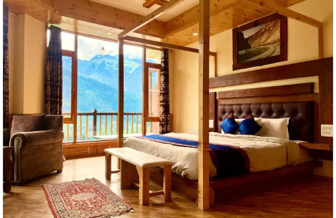 Manali Hotel T H E - B D - R E S O R T - Free Parking - Jungle Safari And Restaurant Facilities -Luxury & Spacious Room - Best Premium Hotel In Manali-1