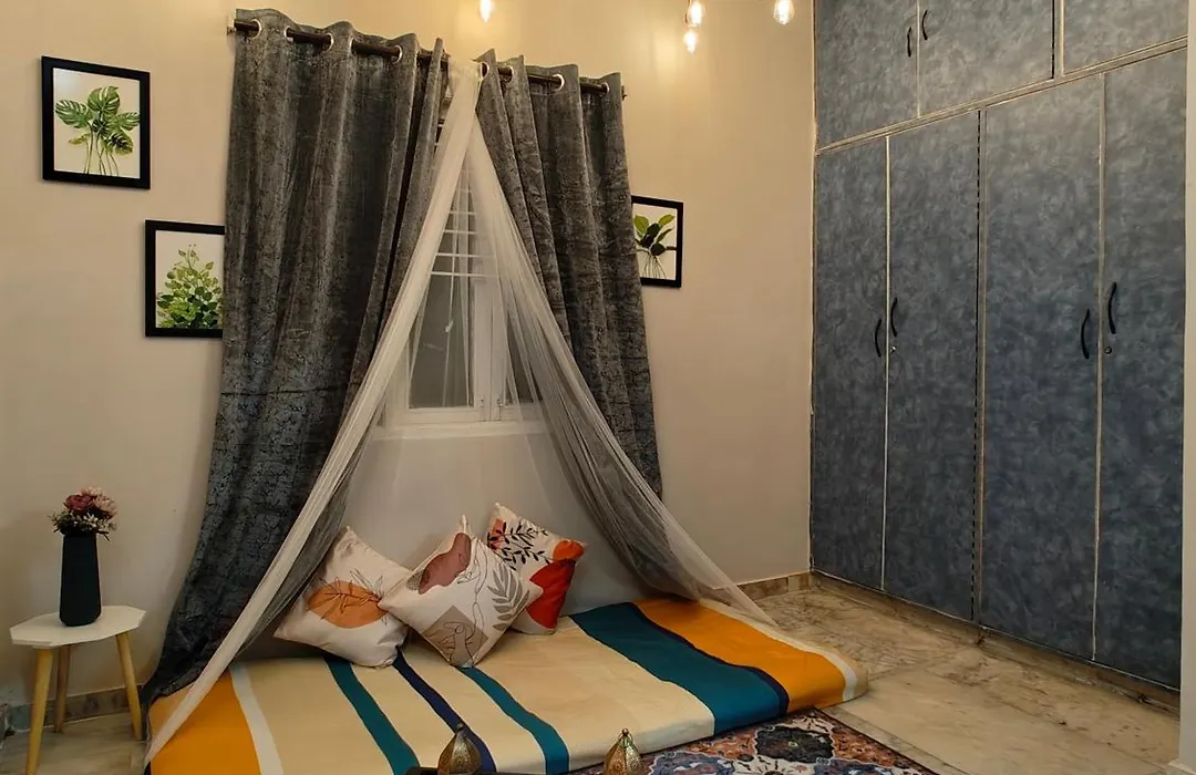 The Hidden Gem - Fully Furnished, Private 1Bhk With Canopy & Cafe Lights-1