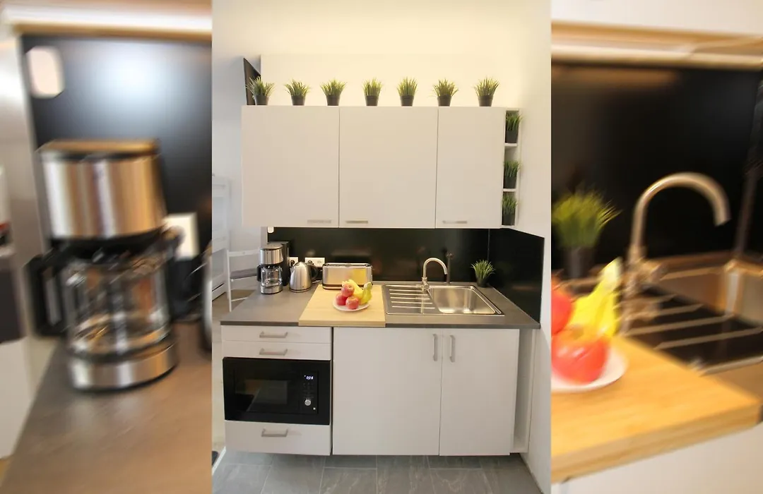 Hotel Ulm Zentrum - Komplettes Zimmer, Hochbett, Android TV&eigenem Bad - perfekt für Familien&Gruppen-1