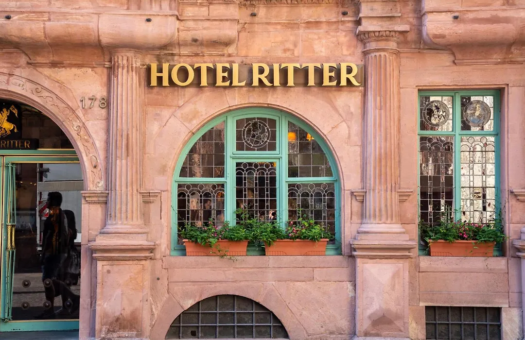 Hotel Zum Ritter St Georg - Oldest Residential Building In Heidelberg Since 1592-1