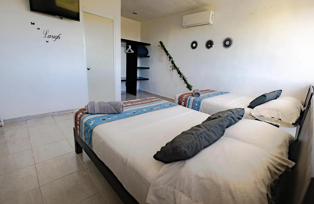 Puerto Morelos Hotel Las Palmas - Near The Beach-1