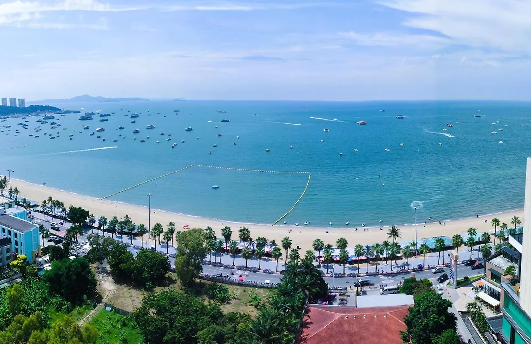 Pattaya Beach View Talay 6 By Aegean Suite Condo-1