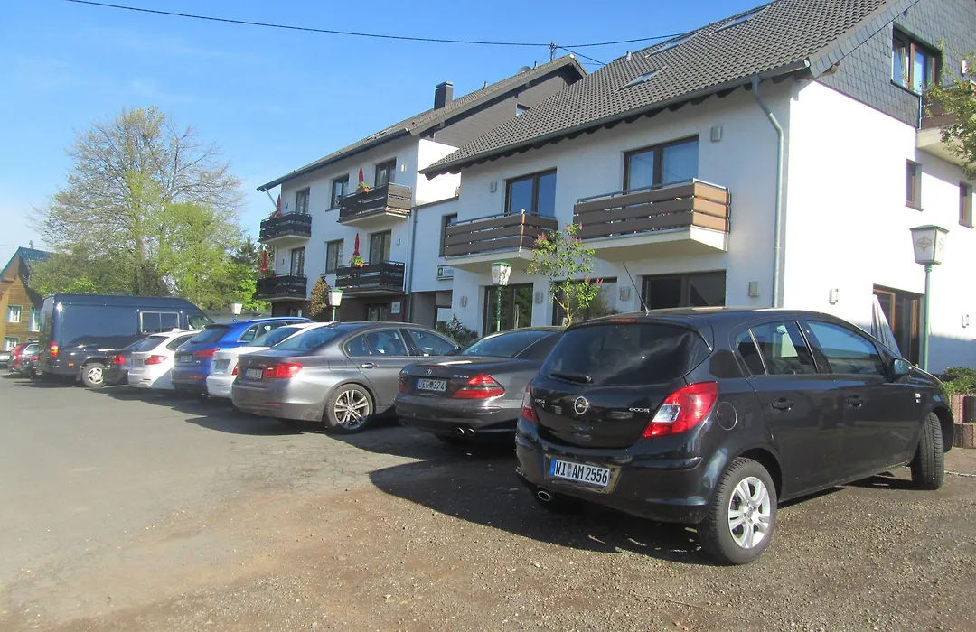 Hotel Zur Burg Nuerburg Large Car Park-1