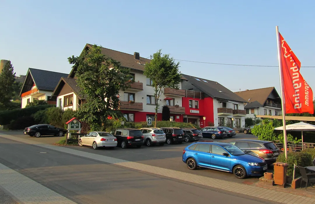 Hotel Zur Burg Nuerburg Large Car Park-1