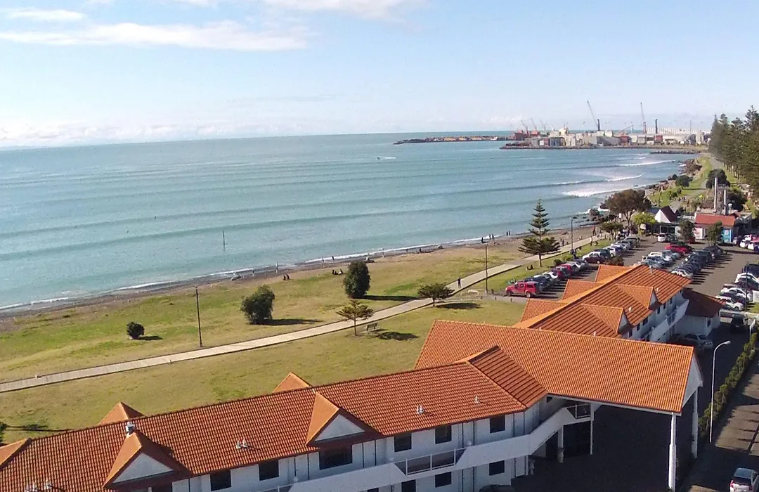 Harbour View Motel On Ahuriri Beach In Napier Nz With Sea View Suites-1