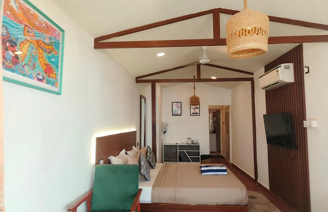 Aqua Beach Rooms, Only Accommodation On Ashwem Beach-1