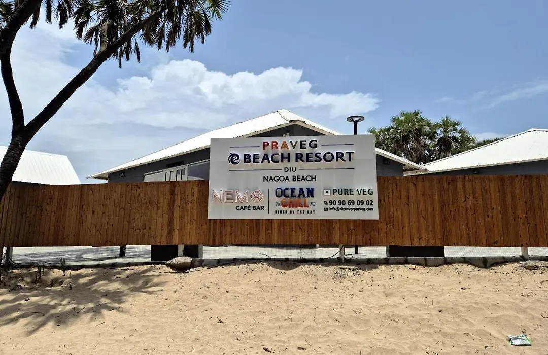 Praveg Beach Resort, Nagoa Beach, Diu-1
