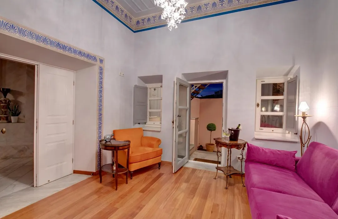 Villa Selena - 1830S Art-House Suites In Vaporia, 50M From Asteria Beach-1