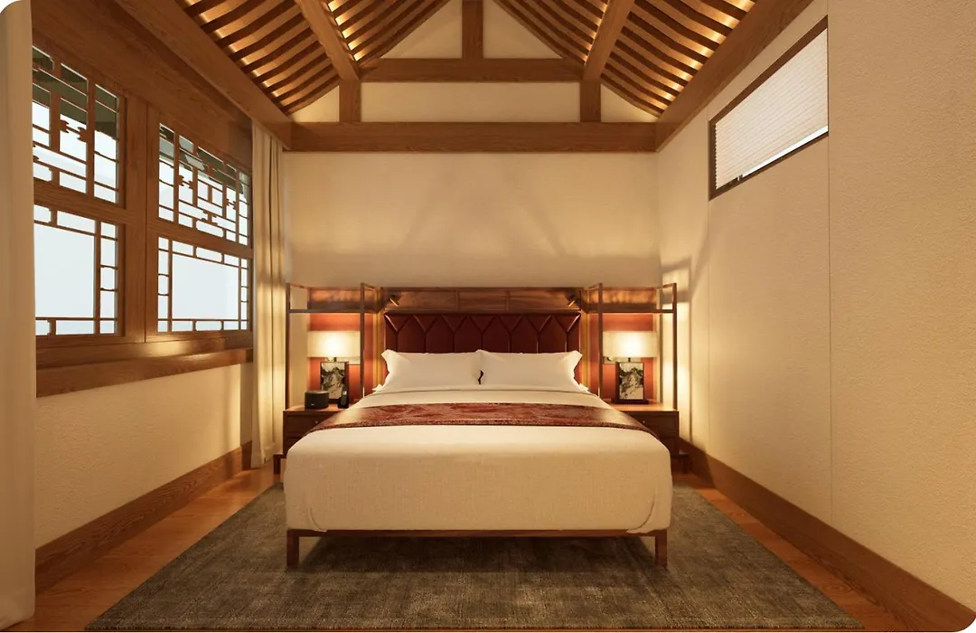 Jingshan Garden Courtyard Hotel Beijing Forbidden City Newly Renovated Tianmen Wangfujing Gardenhutong Bejjingcourtyard-1