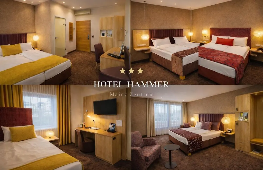 Top Hotel Hammer - Klimatisiert Mainz Hauptbahnhof-1