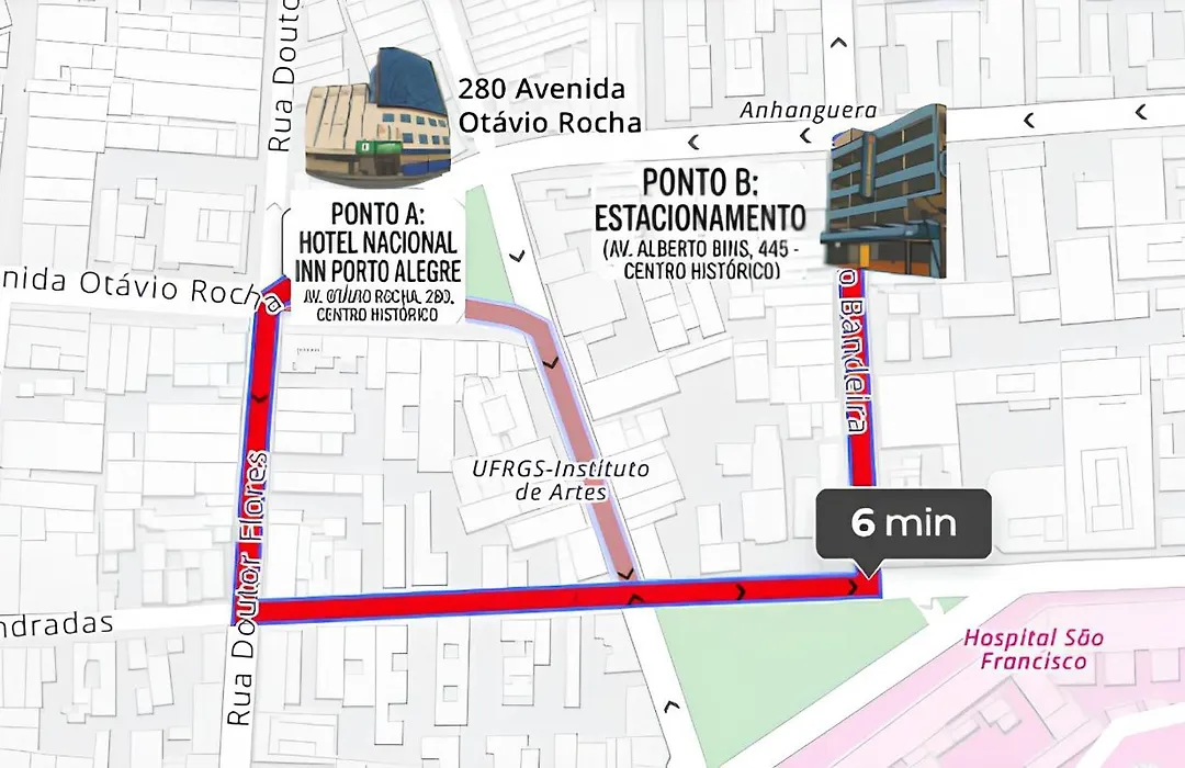 Hotel Nacional Inn Porto Alegre - Proximo Ao Complexo Hospitalar Santa Casa E Ufrgs-1