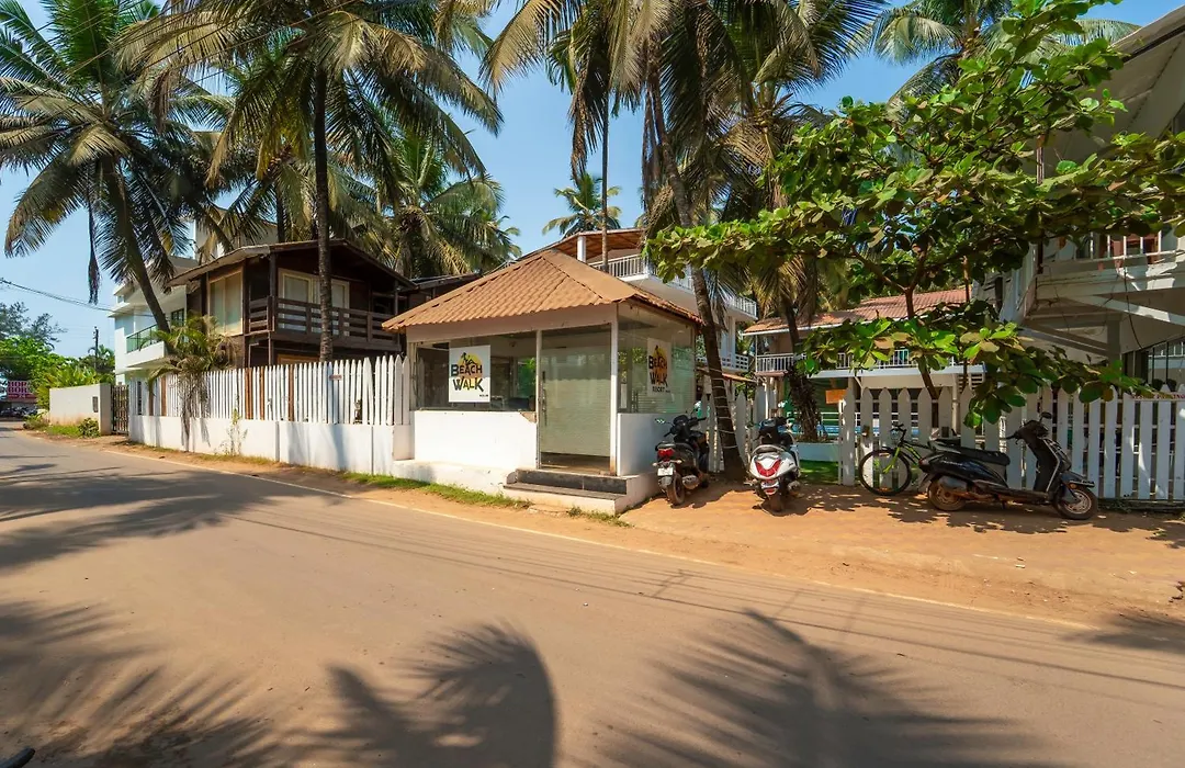 Beach Walk Resort Walk In Morjim Beach Goa-1