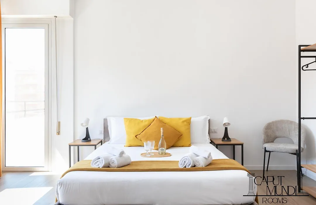 Caput Mundi Rooms - 100Mt To Metro A, Terrace, A-C, 15 Min To Center-1