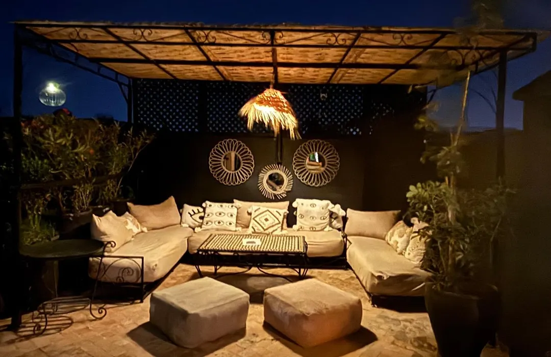 Riad Basidi piscine chauffée sur le toit de la médina-1
