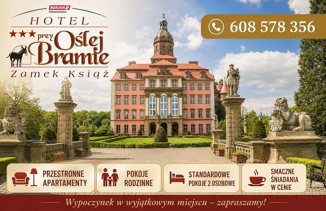 Hotel Przy Oslej Bramie - Zamek Ksiaz-1