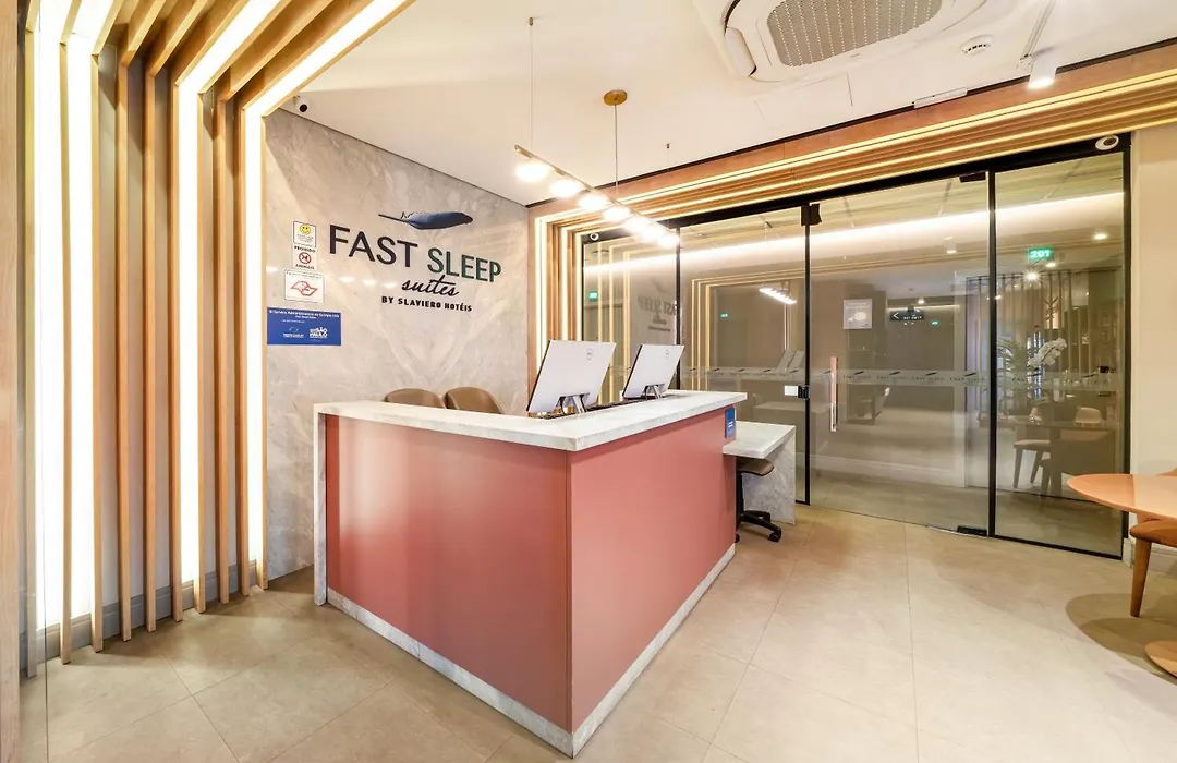 Fast Sleep Suites By Slaviero Hoteis - Hotel Dentro Do Aeroporto De Guarulhos - Terminal 2 - Desembarque Oeste-1