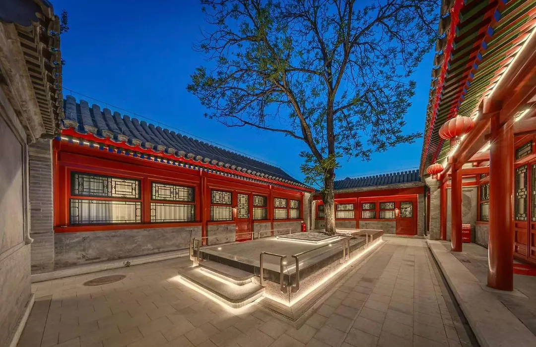 Jingshan Garden Courtyard Hotel Beijing Forbidden City Newly Renovated Tianmen Wangfujing Gardenhutong Bejjingcourtyard-1