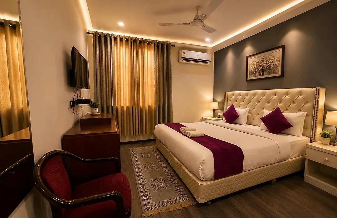 Airport Hotel The Grand Shoba Free Airport Pickup Or Drop-1