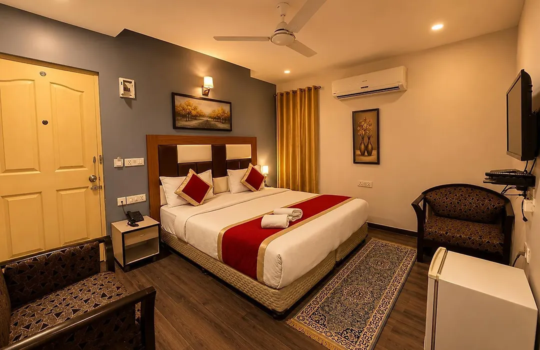 Airport Hotel The Grand Shoba Free Airport Pickup Or Drop-1