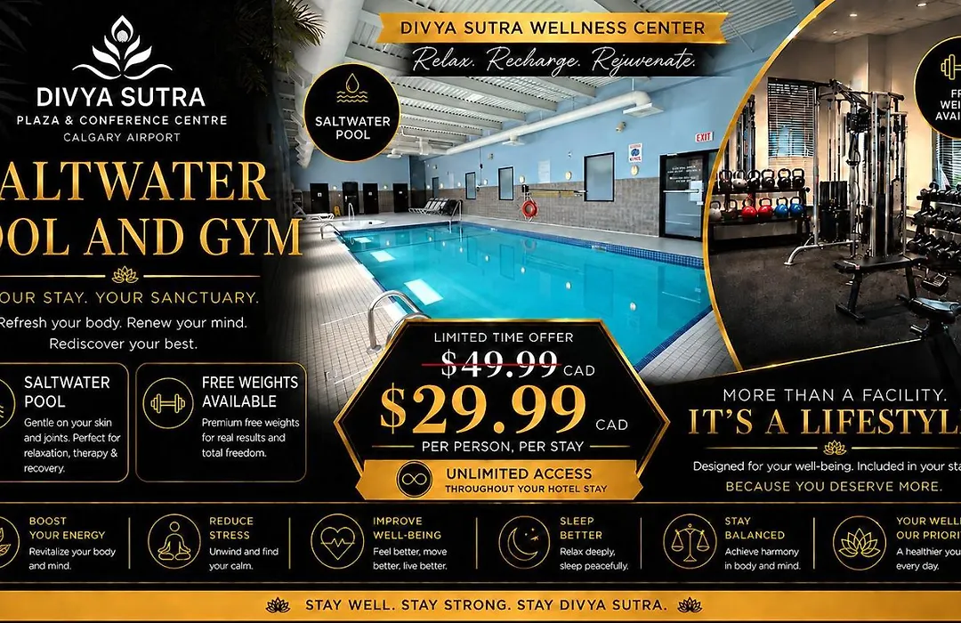 Divya Sutra Plaza And Conference Centre Calgary Airport-1