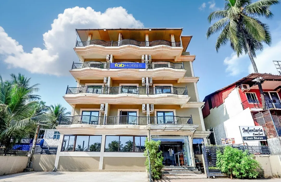 Fabhotel Prime Infantaria Comfort With Pool, Calangute Beach - 500M From Calangute Beach-1