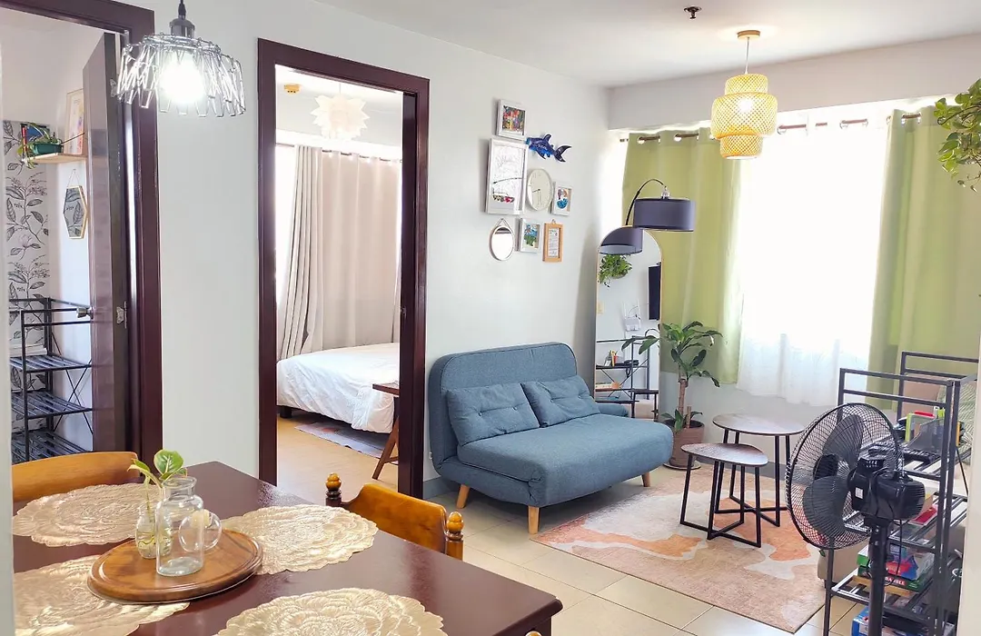 2Br Condotel In Ridgewood Near Naia Terminal 3, Bgc And Venice With Pool, Wifi And Netflix-1