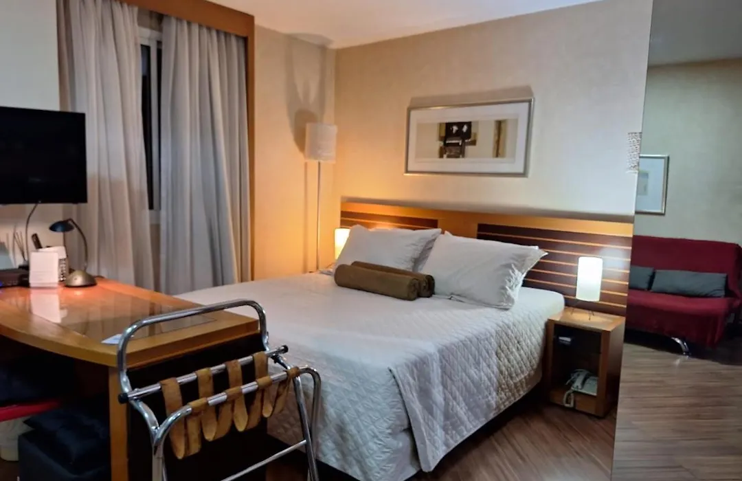 Flat hotel com cozinha no jardins à uma quadra da avenida Paulista-1