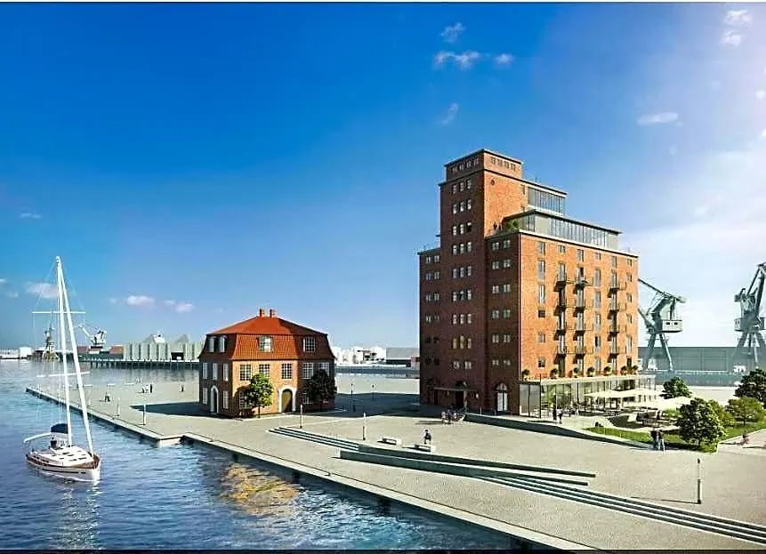 Appartment Ferienwohnung mit großer Terrasse Ohlerich Speicher Wismar-1