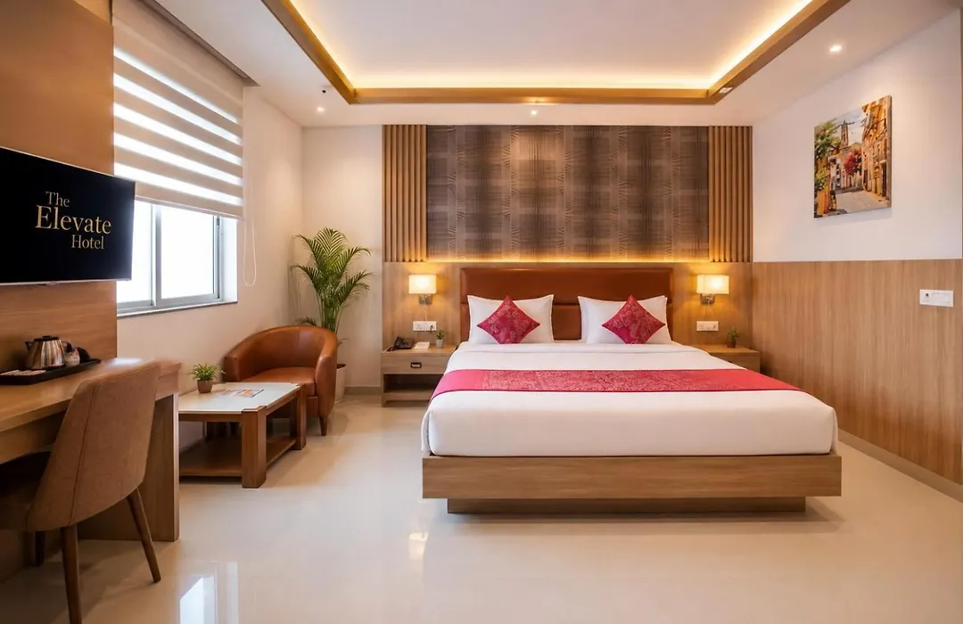 The Elevate Hotel Near Terminal 3 Delhi Airport With- Free Airport Pickup-1