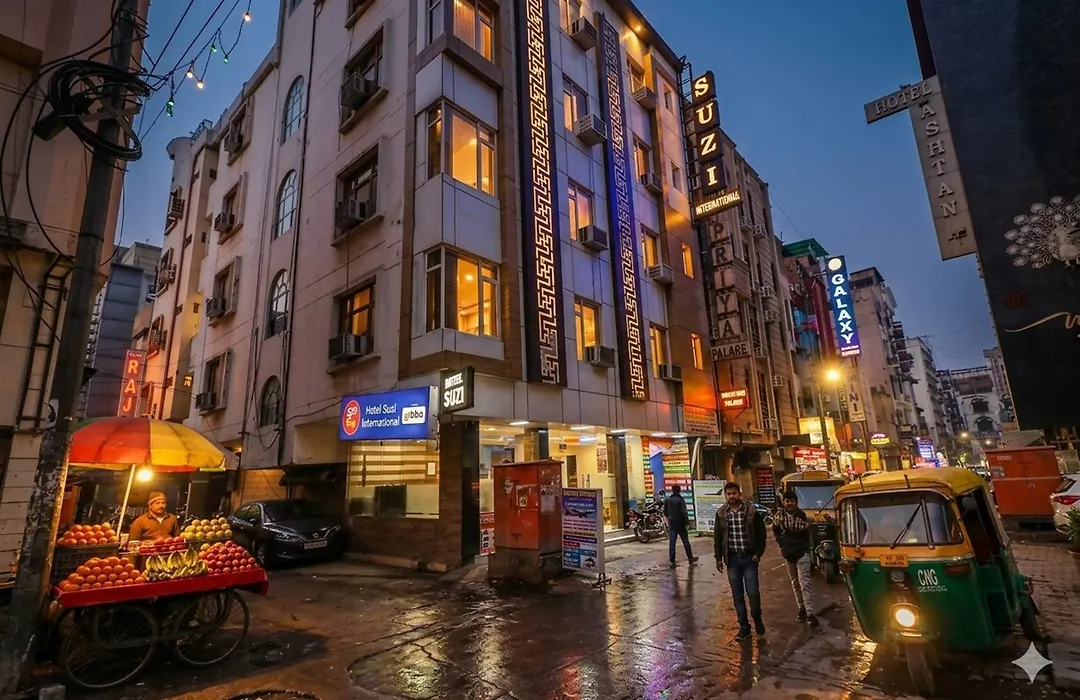 Hotel Suzi International 2 Min Walk From New Delhi Railway Station-1