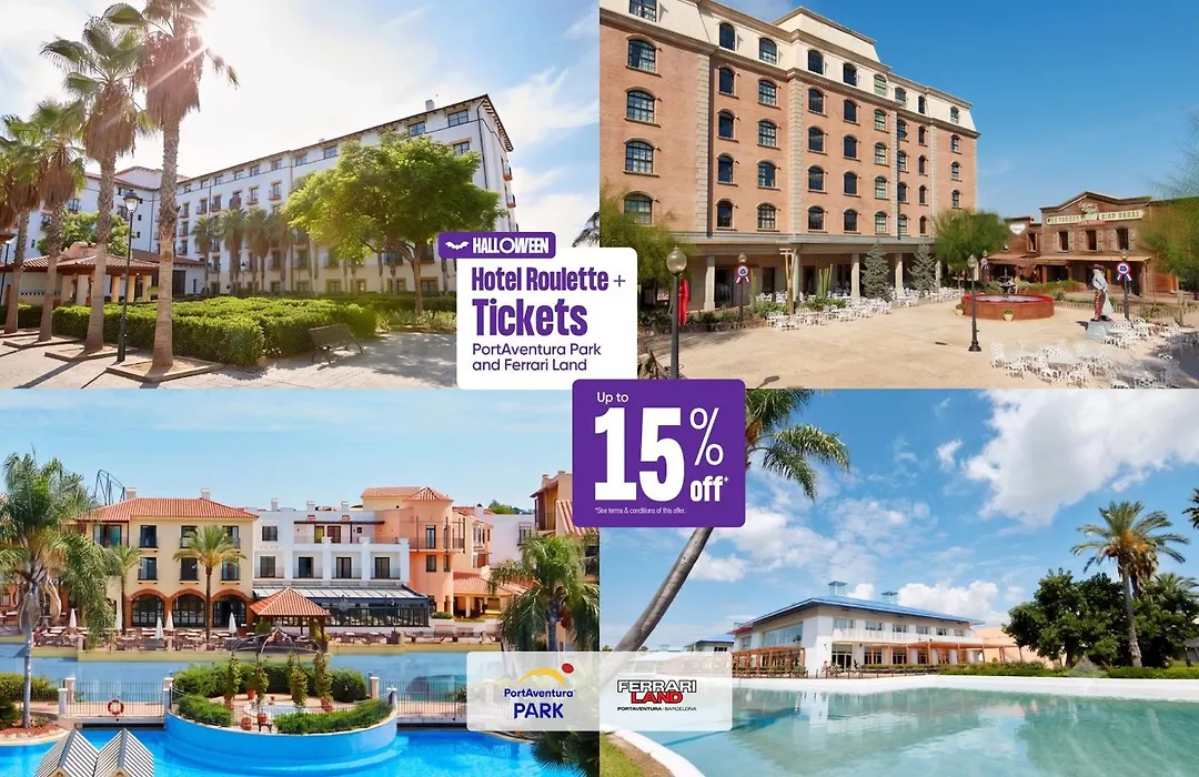 Portaventura Hotel Roulette - Includes Unlimited Access To Portaventura Park & 1 Access To Ferrari Land-1