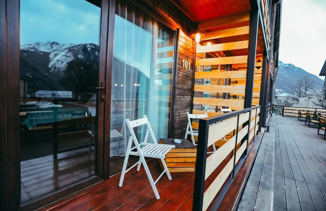Wooden Hotel Kazbegi-1