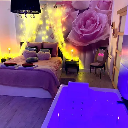 COSY&SPA Appartement Luxe JACUZZI SAUNA Suite Cristal-2
