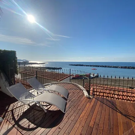 Villa Rita Sea Front View Sanremo - Parcheggio Gratuito In Struttura-3