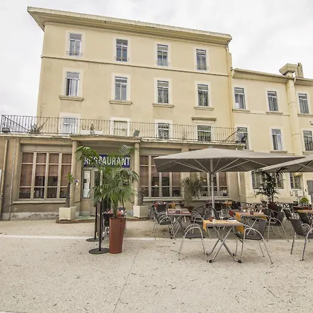 Kyriad Orange Centre Ville - Hotel Restaurant Bar - Galerie D'Art Des Princes - Provence Alpes Cote'Azur - France - Autoroute A7-A9 - Exit21- Chateauneuf-Du-Pape Avignon Bollene Nimes Valence - Terrasse - Repas - Petit Dejeuner-2
