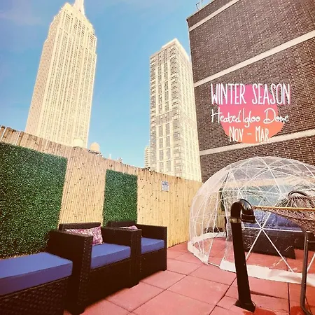 Hotel And The City, Rooftop City View-2