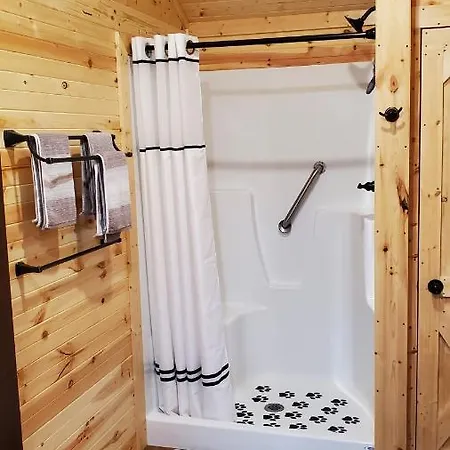 Secluded Honey Bear Log Cabin-3