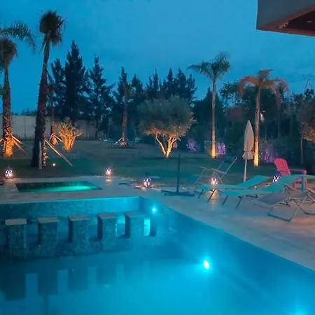 Somptueuse Villa Piscine Chauffee Et Jacuzzi Argan Golf- Fibre Optique - Netflix - Gouverante-3