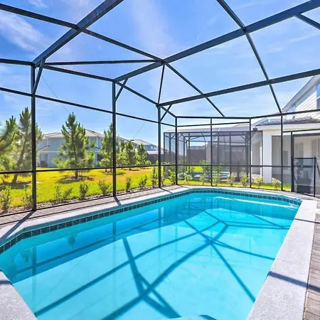 5 Bedroom Private Pool Home 15 Min To Disney World, Davenport-3