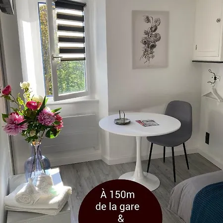 AUX 4 LOGIS Appart-hotel - Studio Le Flore - Petit déjeuner inclus 1ère nuit-3