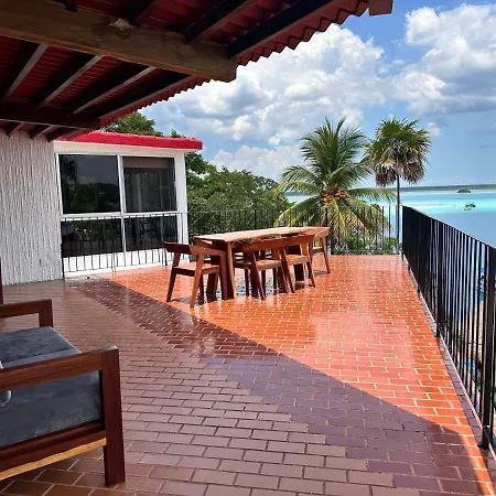 Hotel My Love Bacalar Lagoon Front -Gratis Renta Kayyaks-3