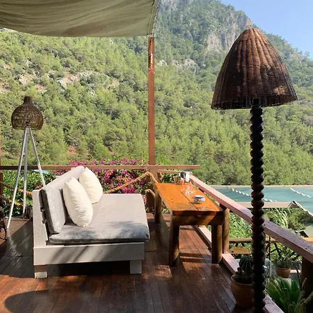 Large Bungalow With Sea View In Kabak Bay, Oeluedeniz-2