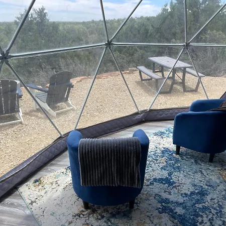 Canyon Rim Domes - A Luxury Glamping Experience!!-3