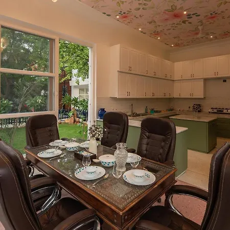 Stayvista's Indraj Manor: Roman-Inspired Villa with Garden & Fireplace-3