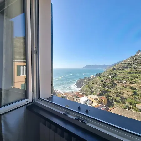 Aria Di Mare, Manarola - Camere Con Vista Mare!-3