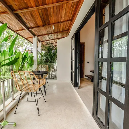 Sarang Apartments By Evdekimi - Rice Field Escape With Yoga Lounge, Lush Garden - Long Stay Extras-2