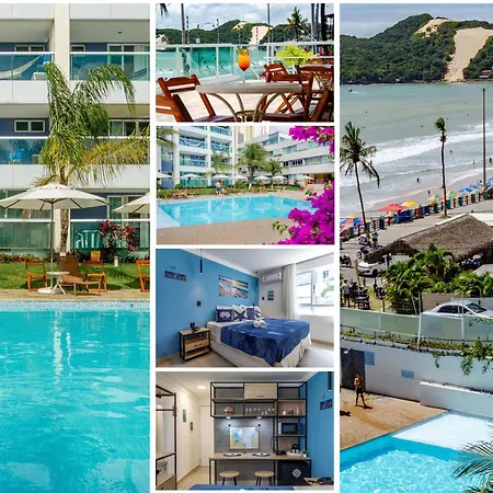 Suíte PÉ NA AREIA com PISCINA, WIFI e ESTACIONAMENTO em PONTA NEGRA-3