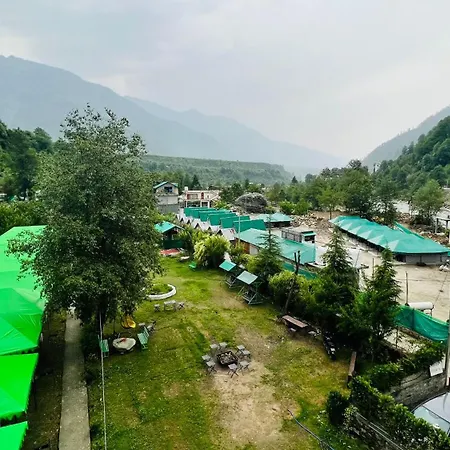 Himalayan Riverside Swiss Cottage Tents, Manali-3